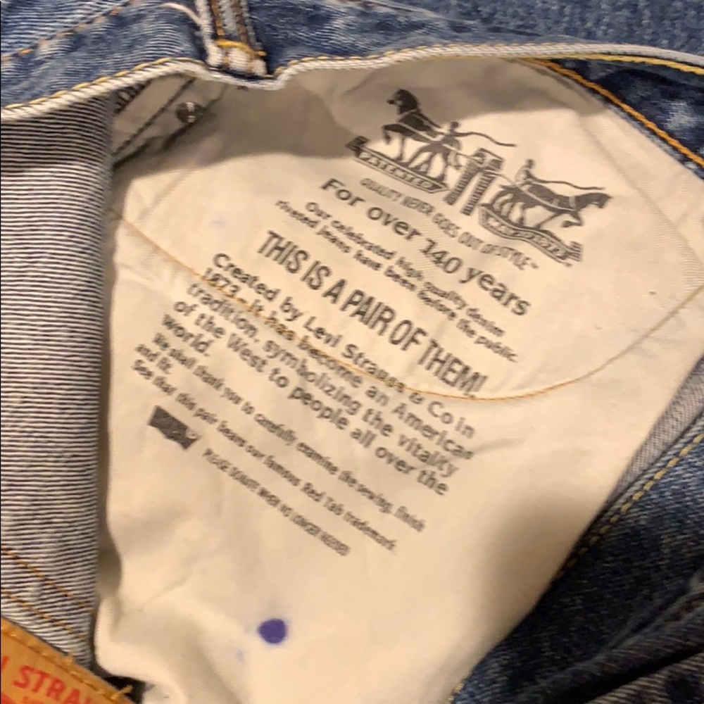 Levi’s Men’s 505 Jeans 34x34 - brand new - Picture 5 of 5